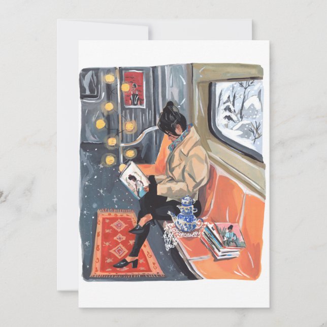 Subway in Style Invitation (Front)