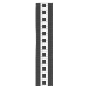 Subway Plaid Geometrics RL90 Short Table Runner