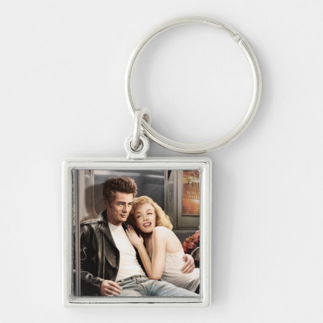 Subway Riders Key Ring (Front)