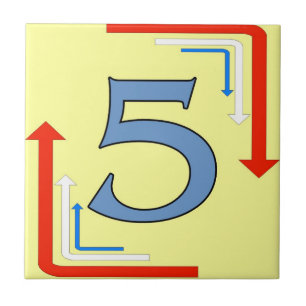 Subway Tiles Arrows  Frame 5 Five