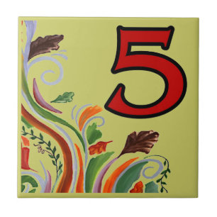 Subway Tiles Floral 5 Five