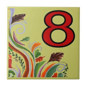 Subway Tiles Floral 8 Eight