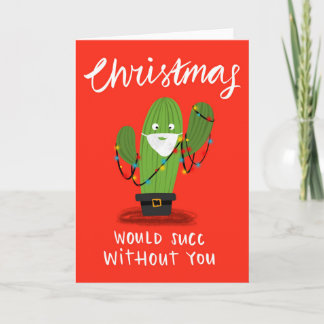 Succ Christmas Greeting Card