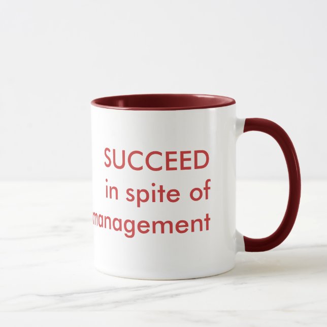 SUCCEED MUG (Right)