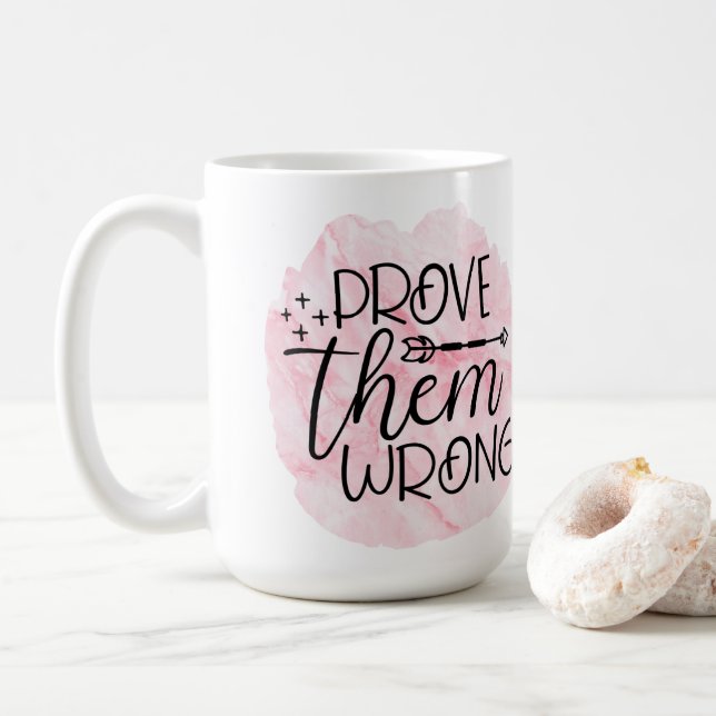Success and Determination Coffee Mug (With Donut)
