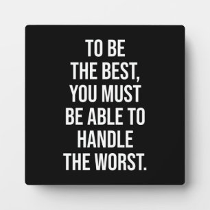 Success and Gym Motivational Plaque