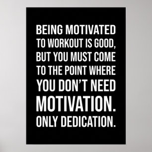 Success and Gym Motivational Poster