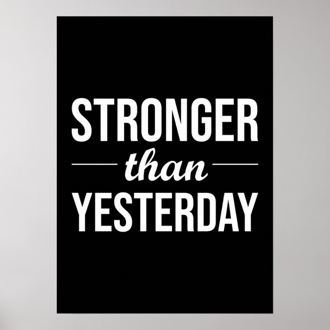 Success and Gym Motivational Poster (Front)