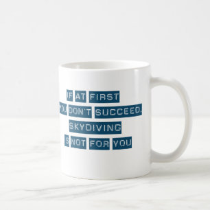 Success at Skydiving Coffee Mug