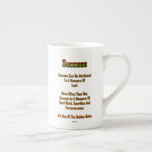 Success Bone China Mug