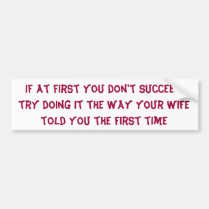 Success Bumper Sticker