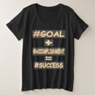 "SUCCESS EQUATION" Cute Design. Buy Now Plus Size T-Shirt
