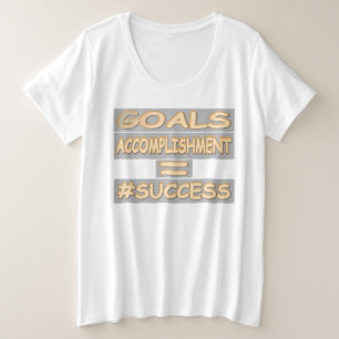"SUCCESS EQUATION" Cute Design. Buy Now Plus Size T-Shirt