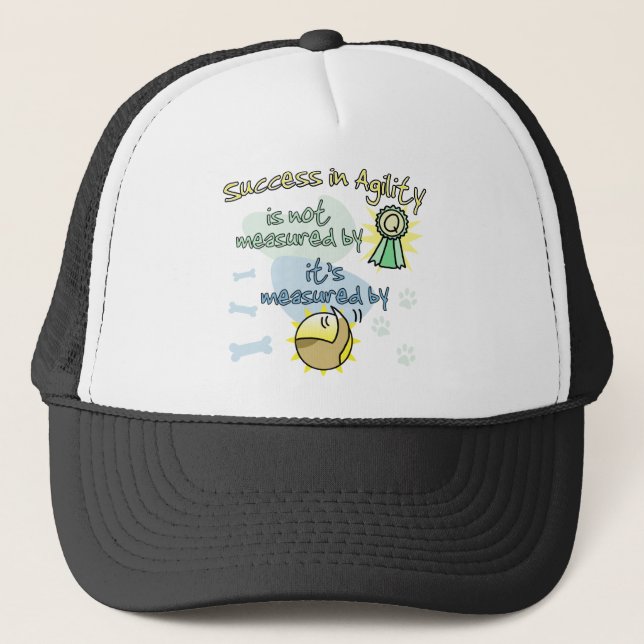 Success in Agility Trucker Hat (Front)