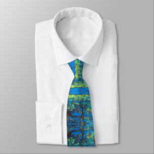 Success in Blue and Yellow Tie