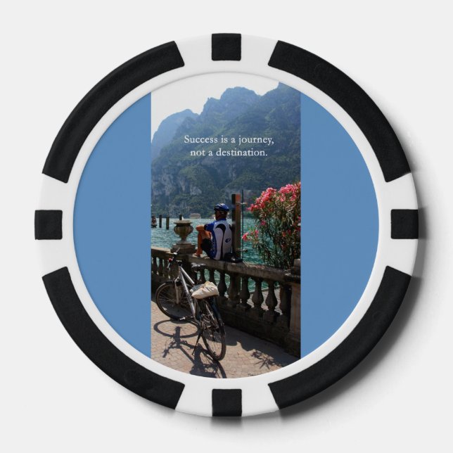 Success Is a Journey Poker Chips (Front)