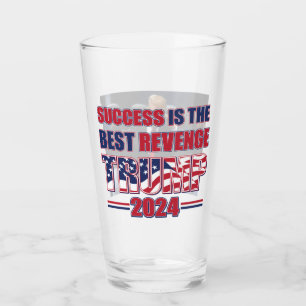 Success is the Best Revebge Trump 2024 Glass