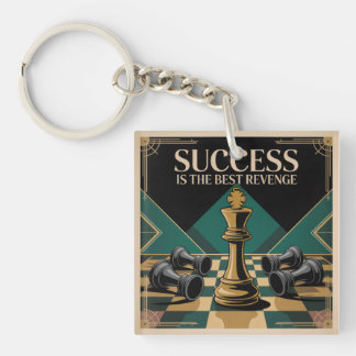 Success Is The Best Revenge Key Ring