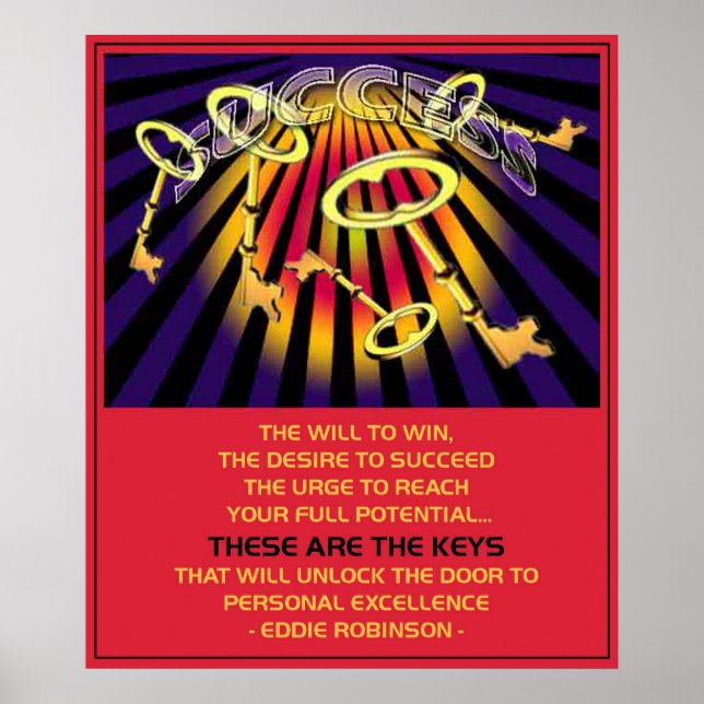 success keys poster (Front)