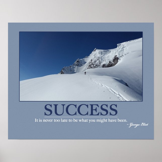 SUCCESS ~ Motivation Quote Poster (Front)