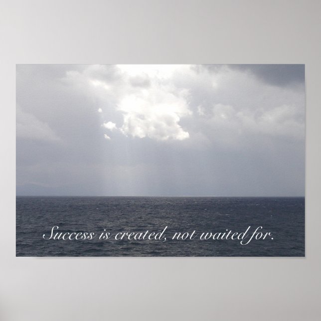 Success Motivational Poster (Front)