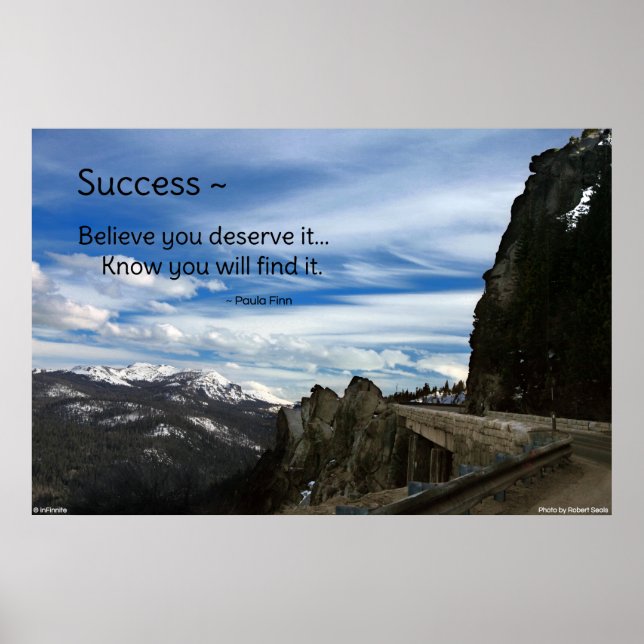 Success...Motivational poster (Front)