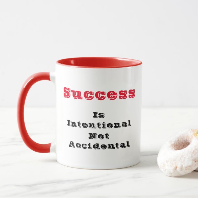 "Success" Mug (With Donut)