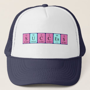 Success periodic table name hat