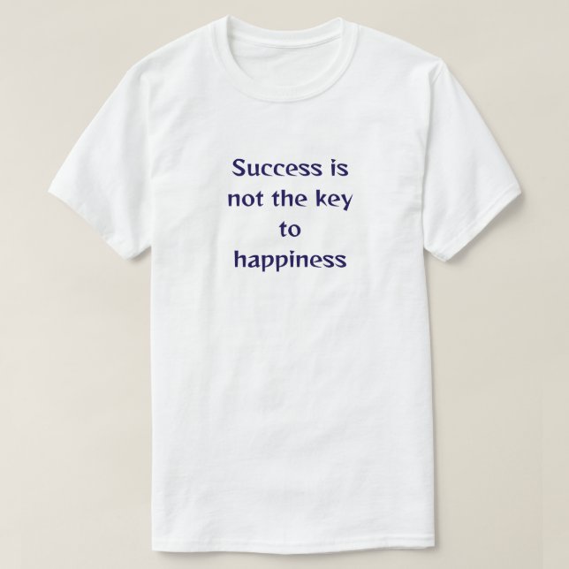 success quote T-Shirt (Design Front)