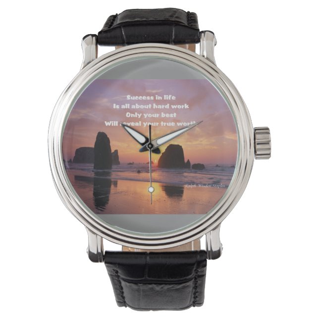 Success quote watch (Front)
