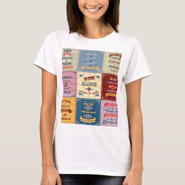 Success quotes set T-Shirt (Front)