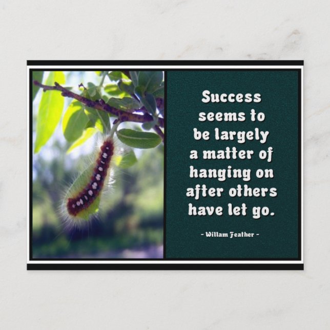 Success Seems To Be... Postcard (Front)