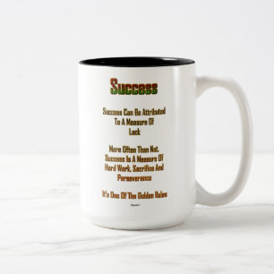 Success Two-Tone Coffee Mug