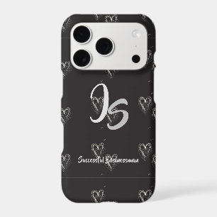 "Successful Businessman" Personal Silver Monogram