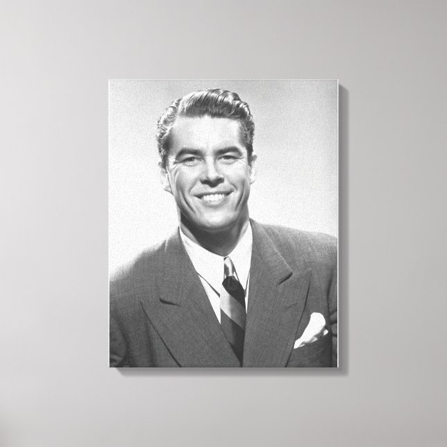 Successful Man Canvas Print (Front)