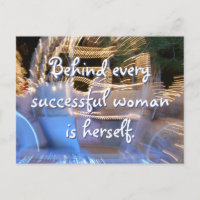 Successful woman quote sparkly gold coach photo