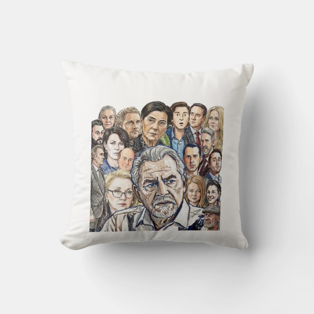 Succession - Collage Cushion (Front)
