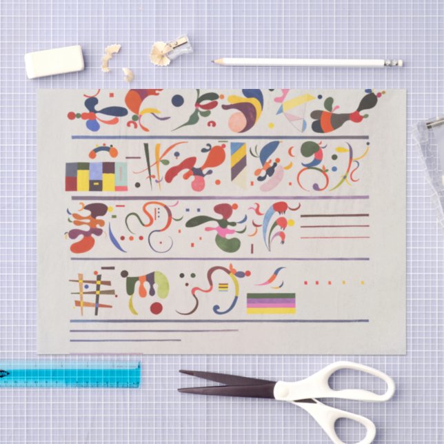 Succession, Kandinsky  Tissue Paper (Craft)