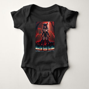 Succubus Contact at Crossroads: Anime Lilin Demon Baby Bodysuit