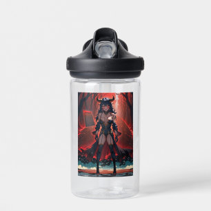 Succubus Contact at Crossroads: Anime Lilin Demon Water Bottle