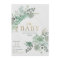 Succulent Baby Shower Invitation - Floral Invite