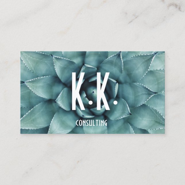 succulent  business card (Front)