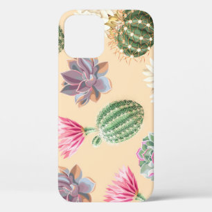 Succulent Cactus: High Detail Pattern iPhone 12 Case