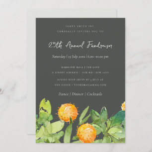 SUCCULENT CACTUS WATERCOLOR FLORAL CORPORATE EVENT INVITATION