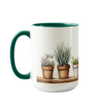 Succulent Coffee Mug