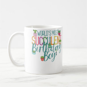 Succulent Dad Birthday Men Plant Lover Gardening G Coffee Mug
