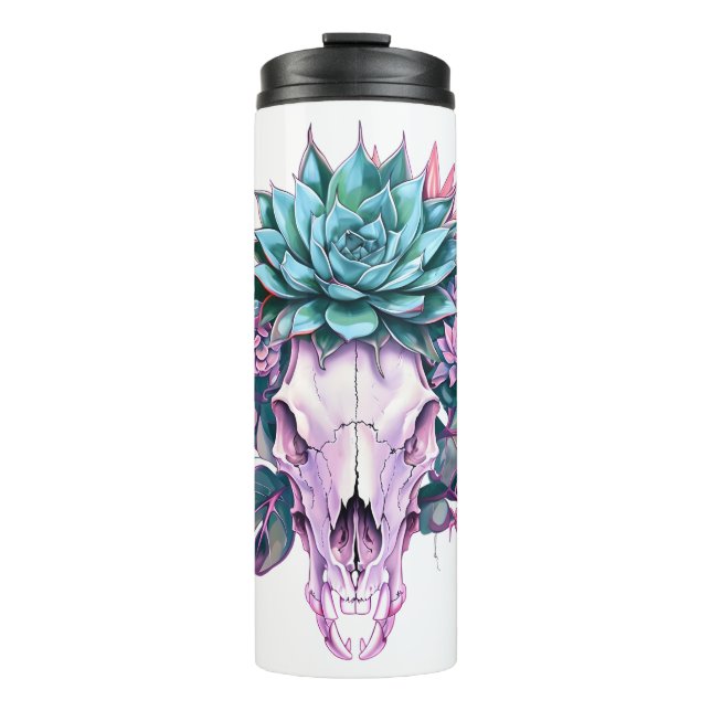 Succulent Decay Thermal Tumbler (Front)