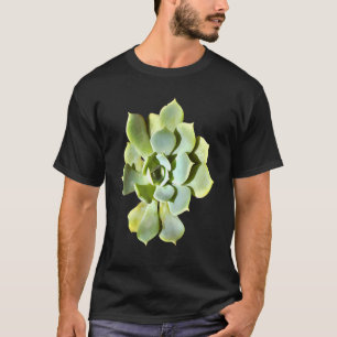Succulent Echeveria Garden Plant Cut Out T-Shirt