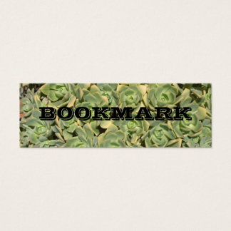 Succulent Flower BOOKMARK