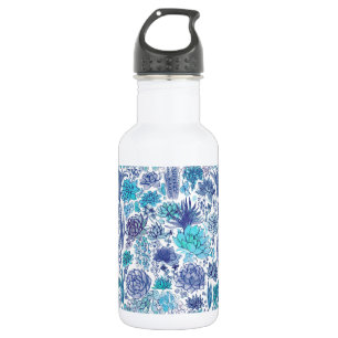 Succulent garden 532 ml water bottle